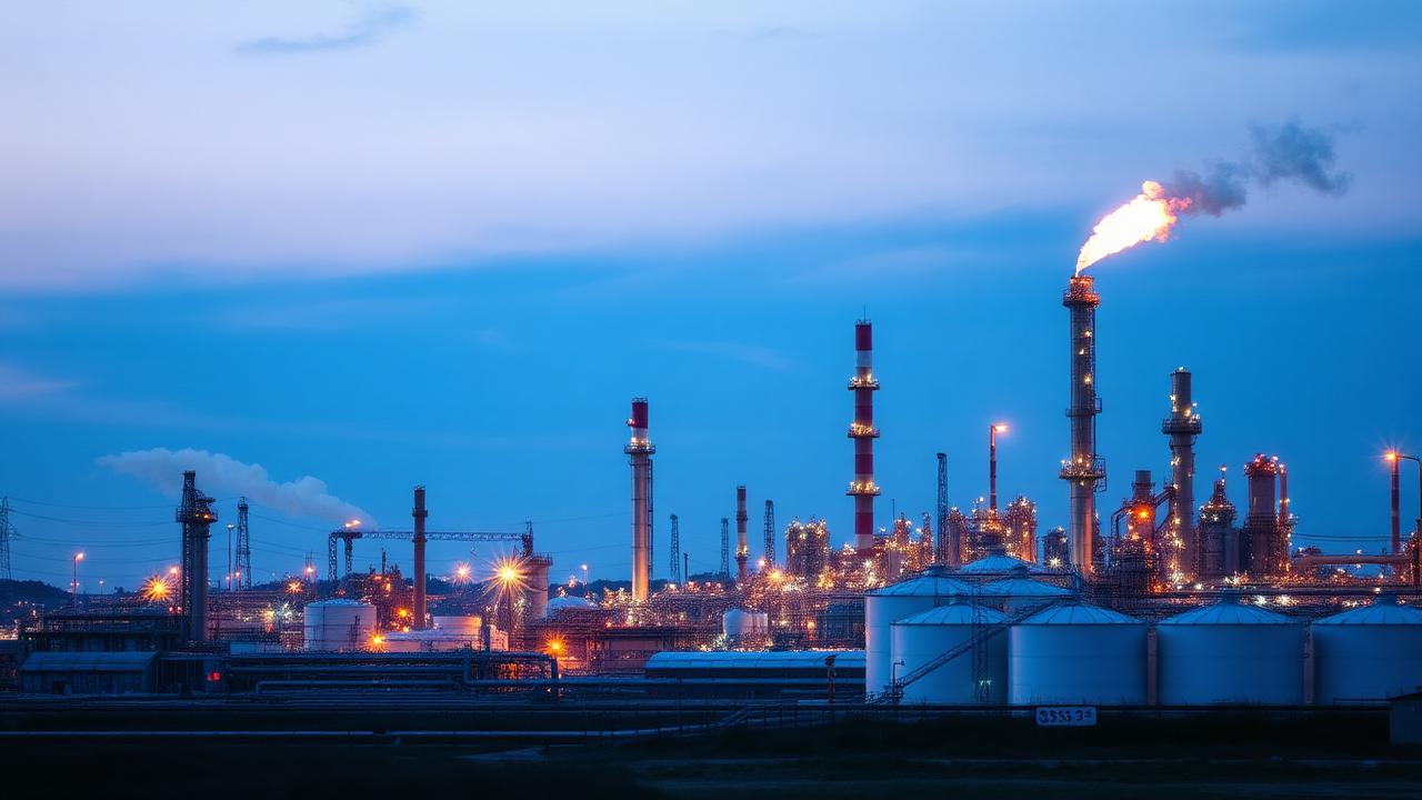 An offshore platform or subsea equipment, representing deepwater energy infrastructure.